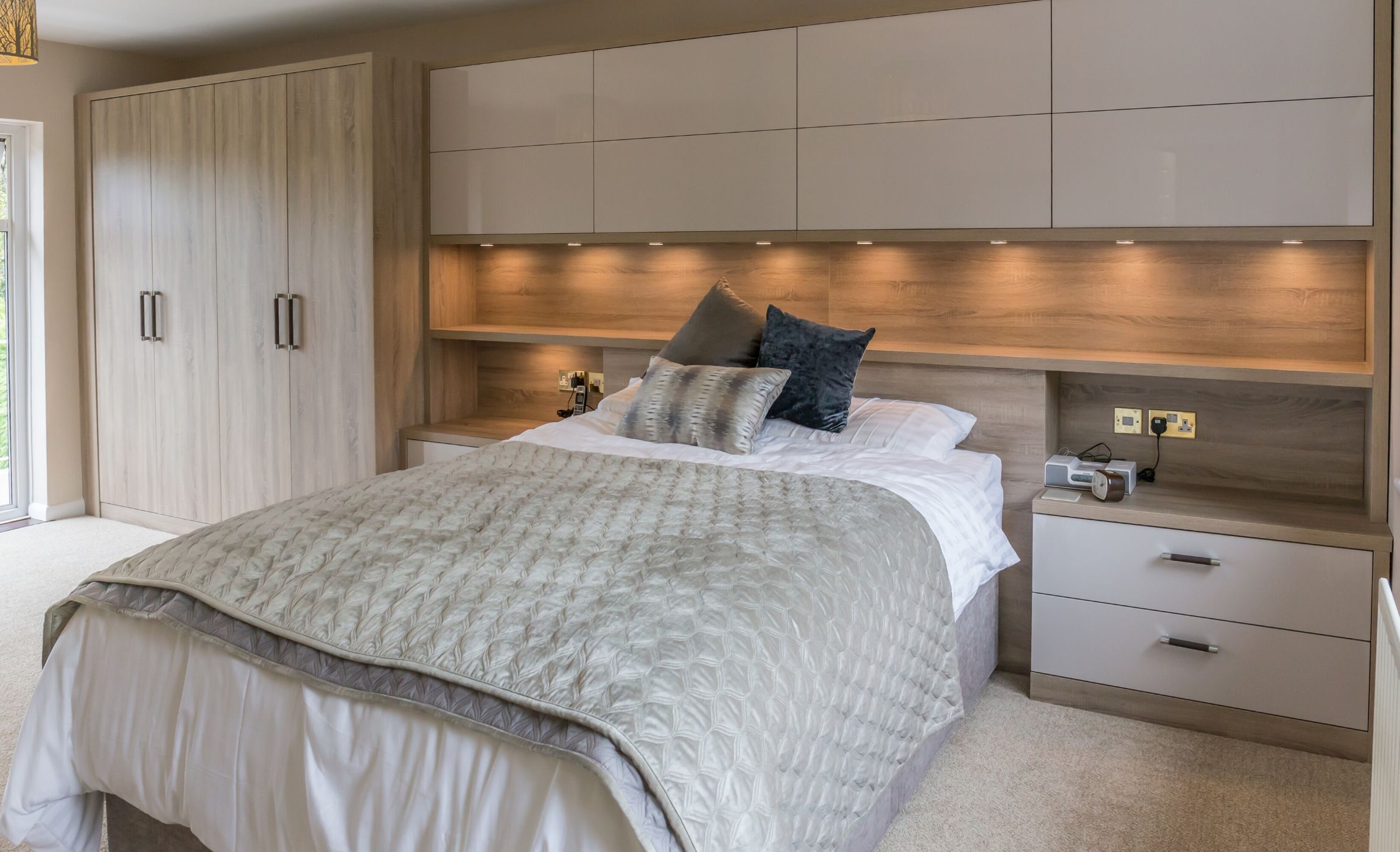 contemporary fitted bedroom furniture uk